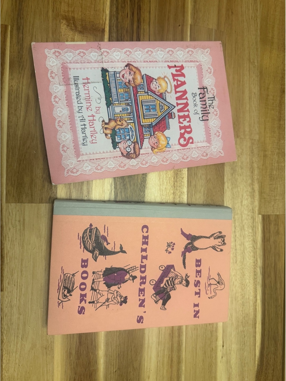 Vintage Children’s Etiquette & Storybook Bundle Family Manners Hartley 1958/1990